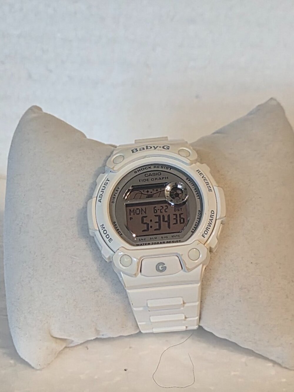 Casio G Shock Baby G Gloss White G-Lide